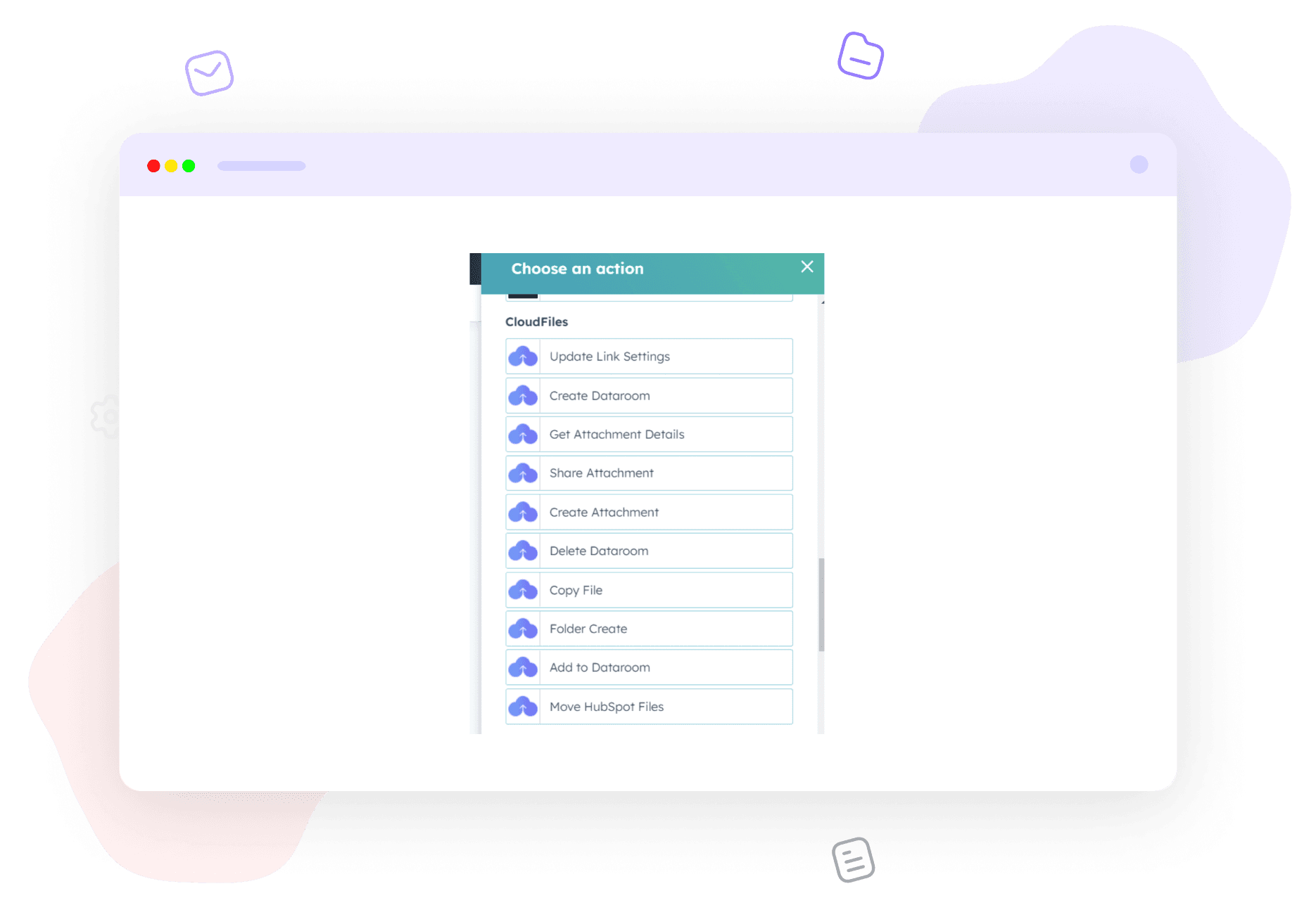 WORKFLOW ACTIONS