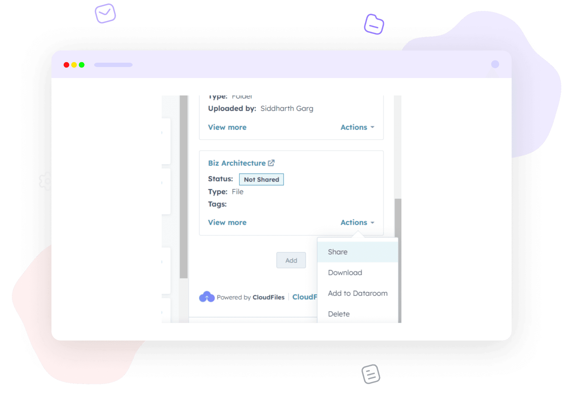 FILES AS WELL AS FOLDERS