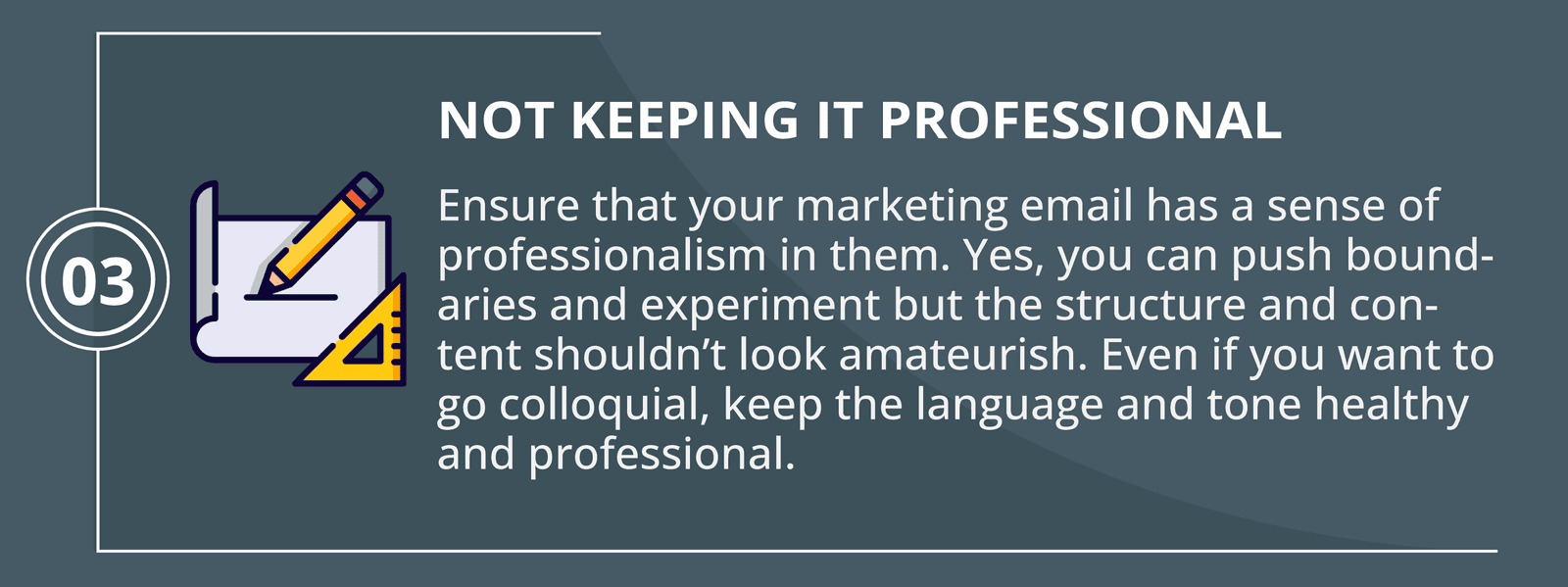 Not Keeping It Professional