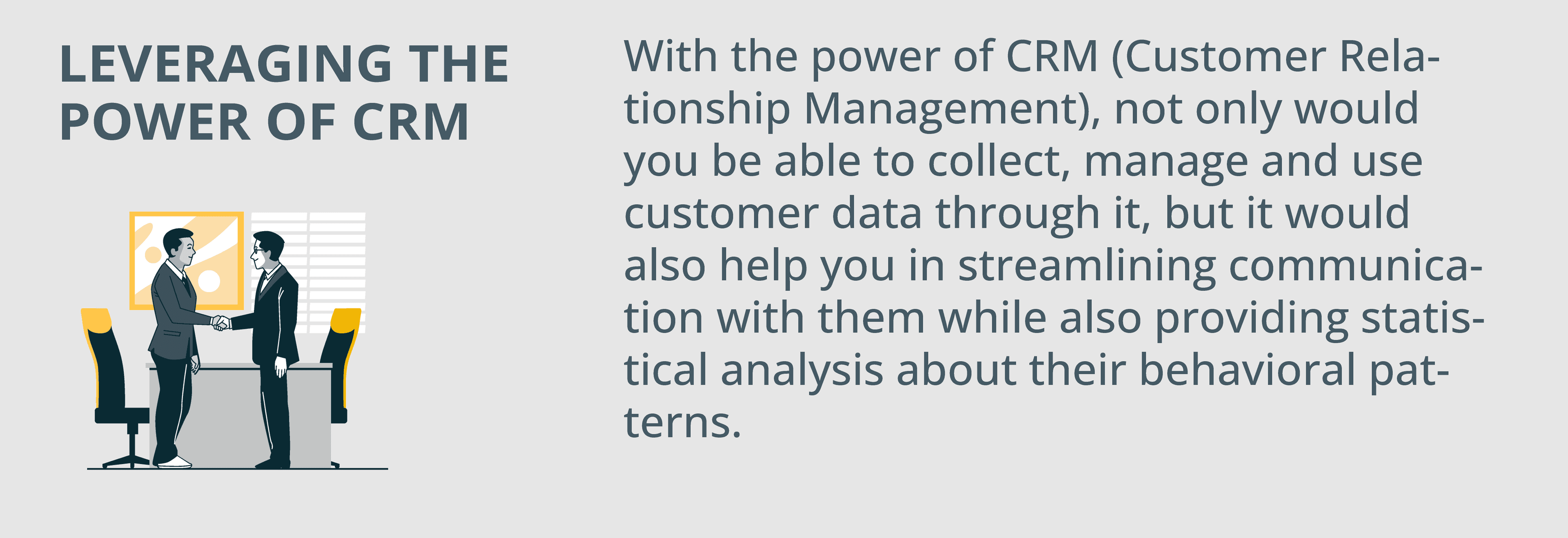 Leveraging the Power of CRM