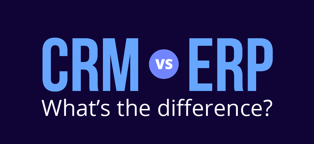 CRM vs ERP Blog Cover