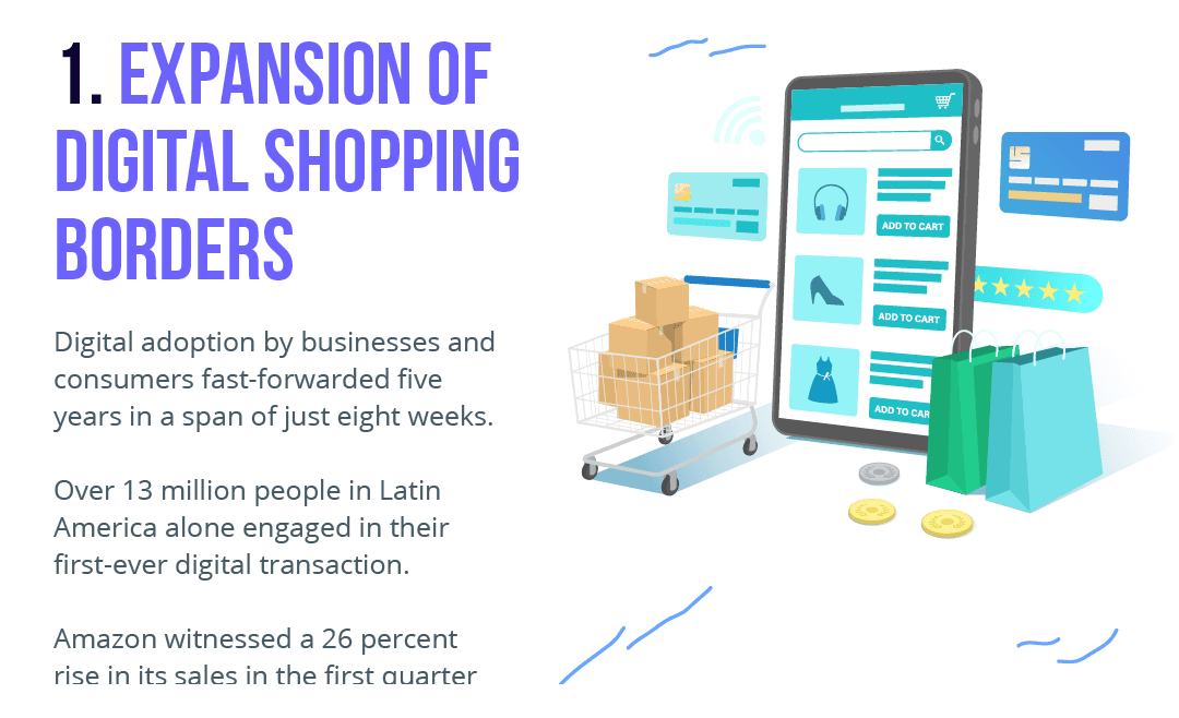 Expansion of the Digital Shopping Borders