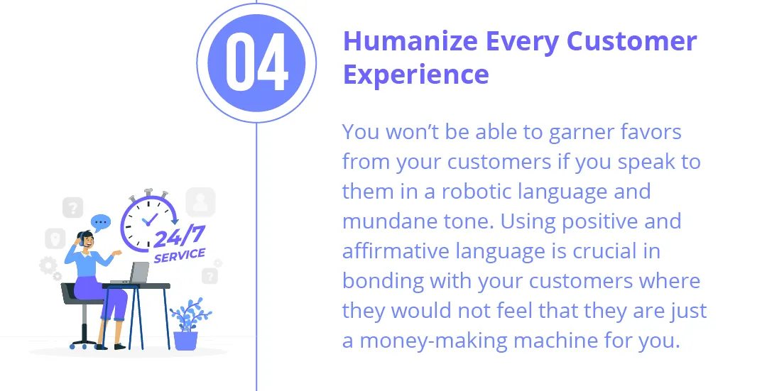 Understanding that people sell to humans and not machines