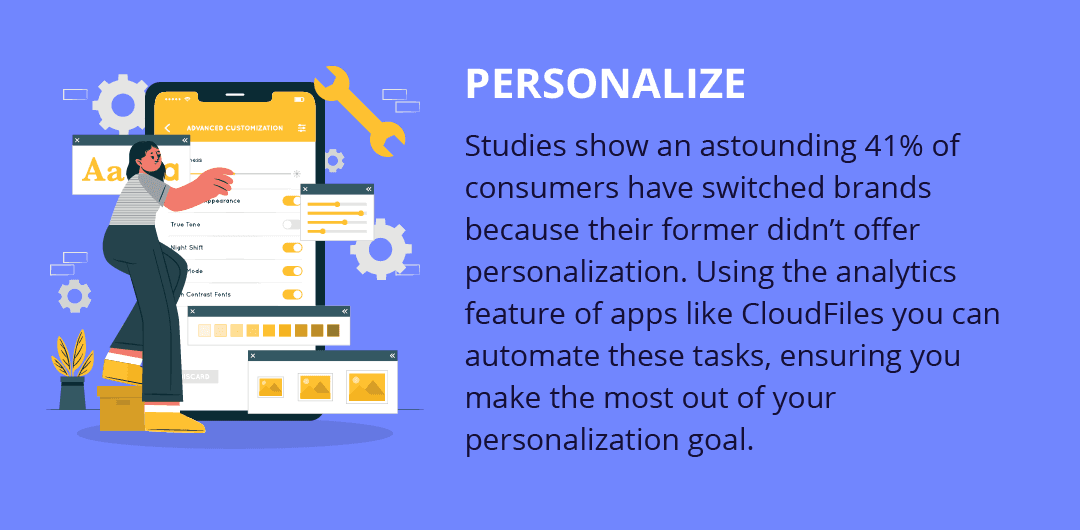 Personalize