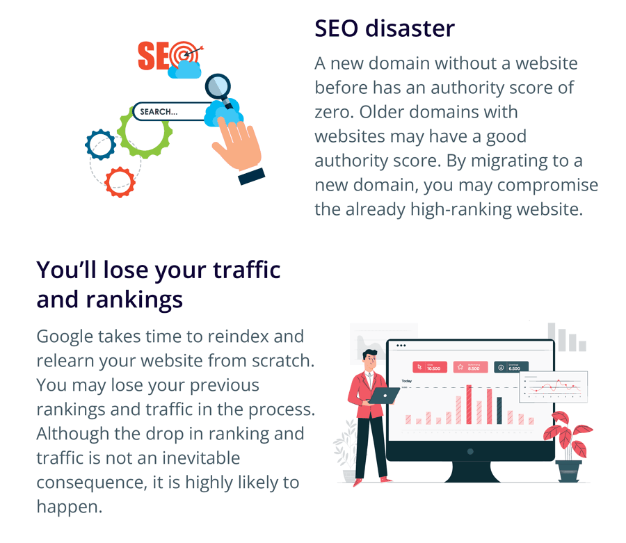 SEO disaster