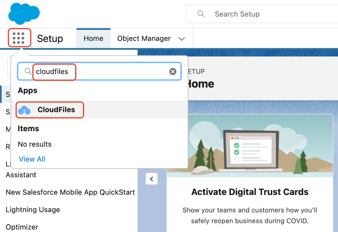 Steps to Set Up CloudFiles for Integration - Step 3