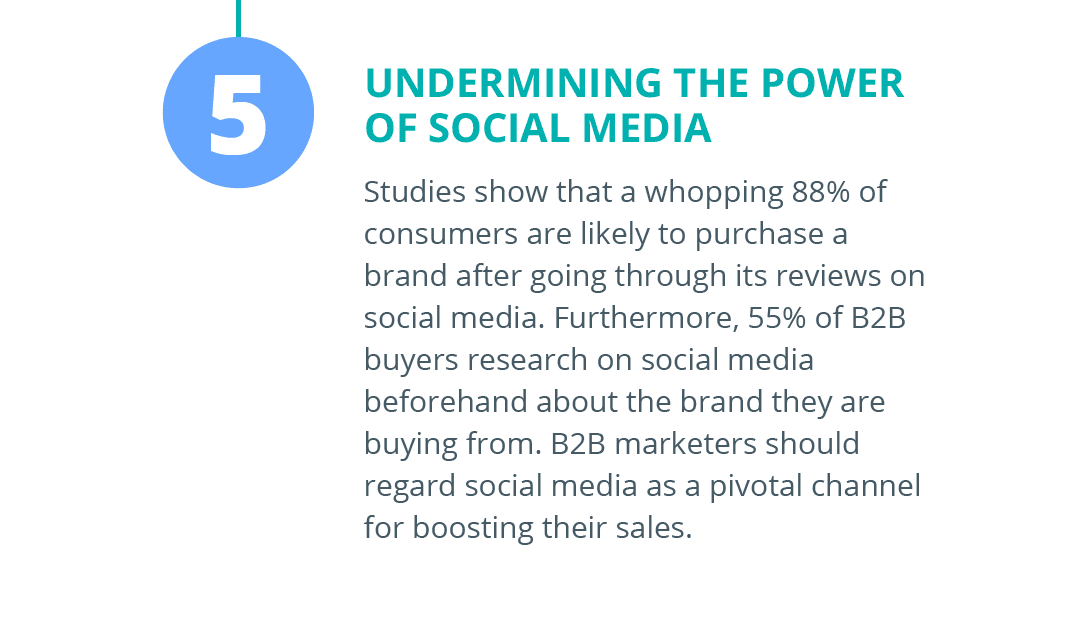 Undermining the Power of Social Media Channels