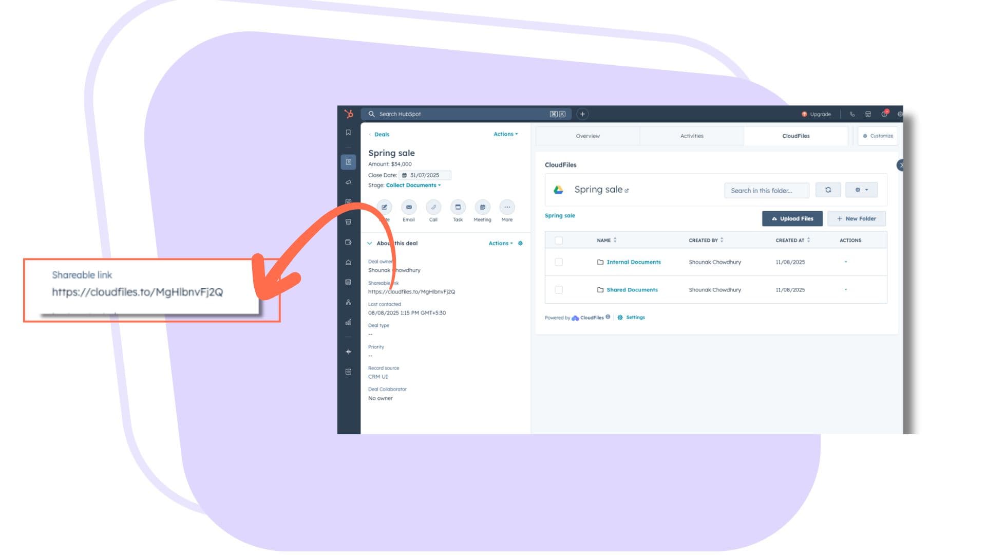 Automate Deal and subfolder Creation
