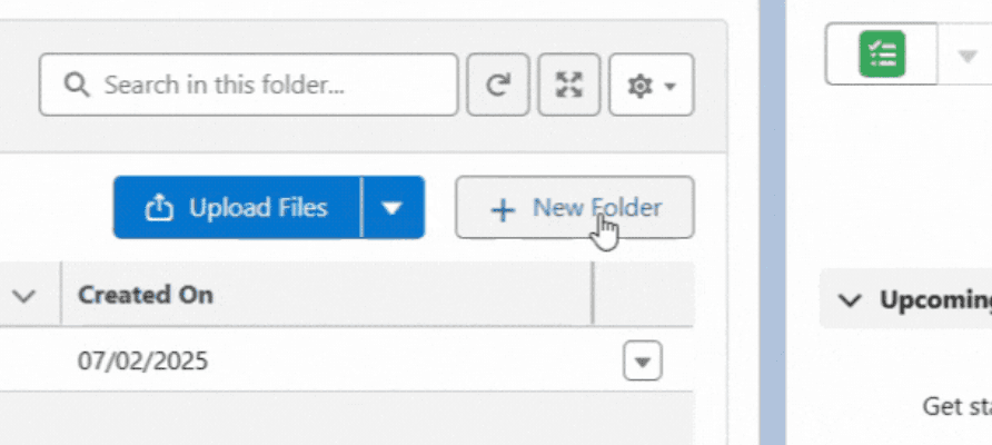 Create Folder