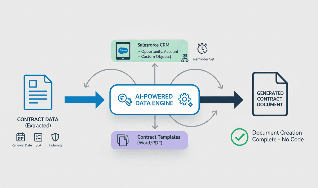 new docs from extracted fields