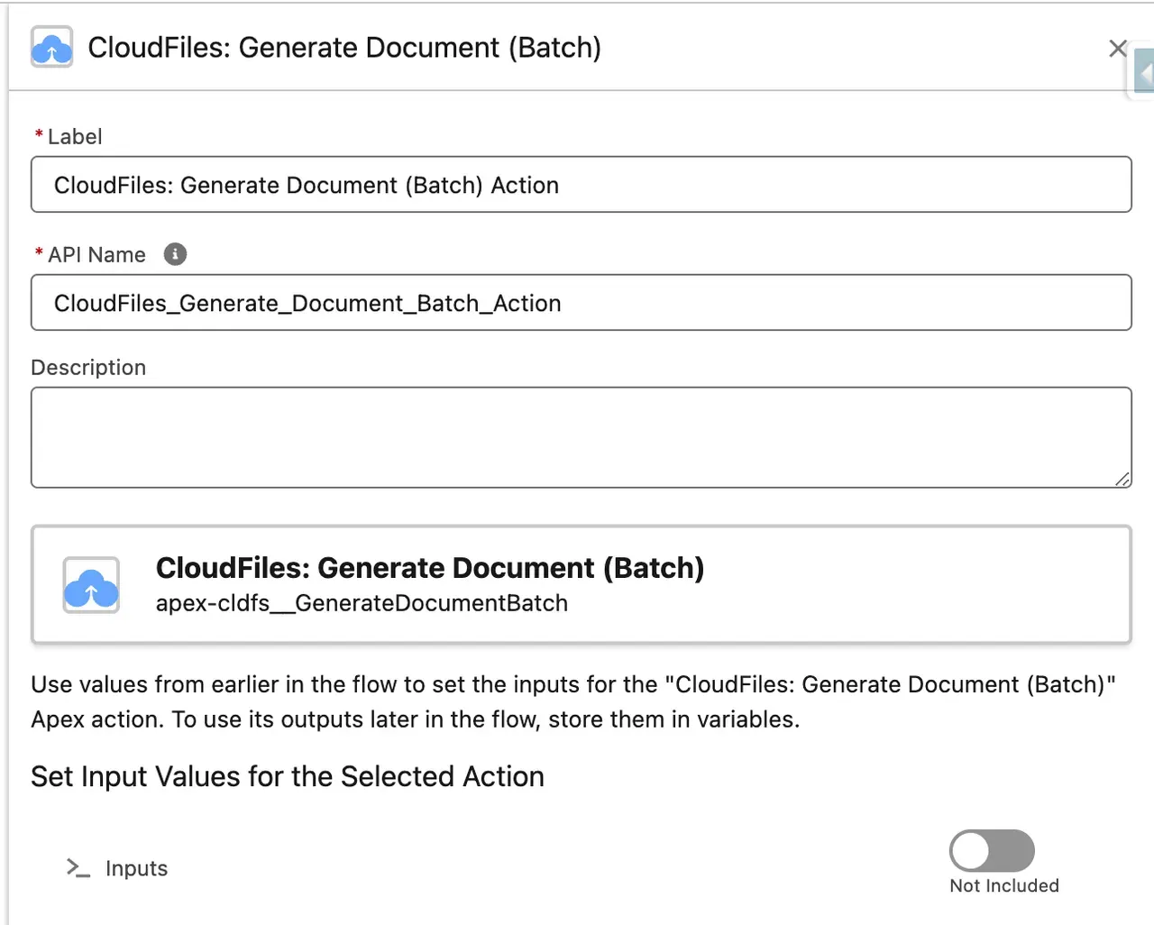 Generate Document (Batch)