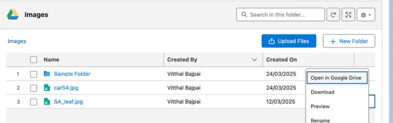 Open in app/library
