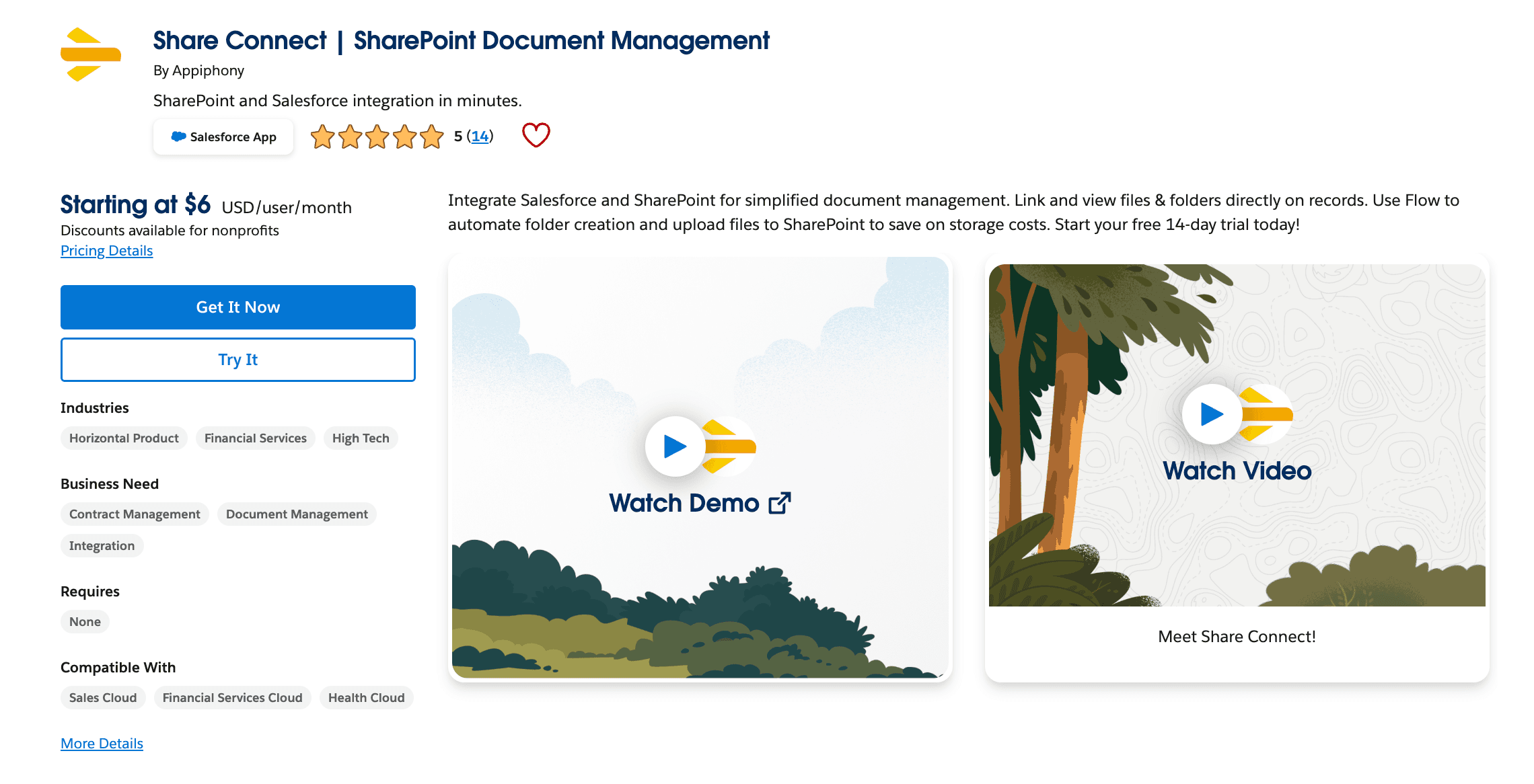 Share Connect on AppExchange