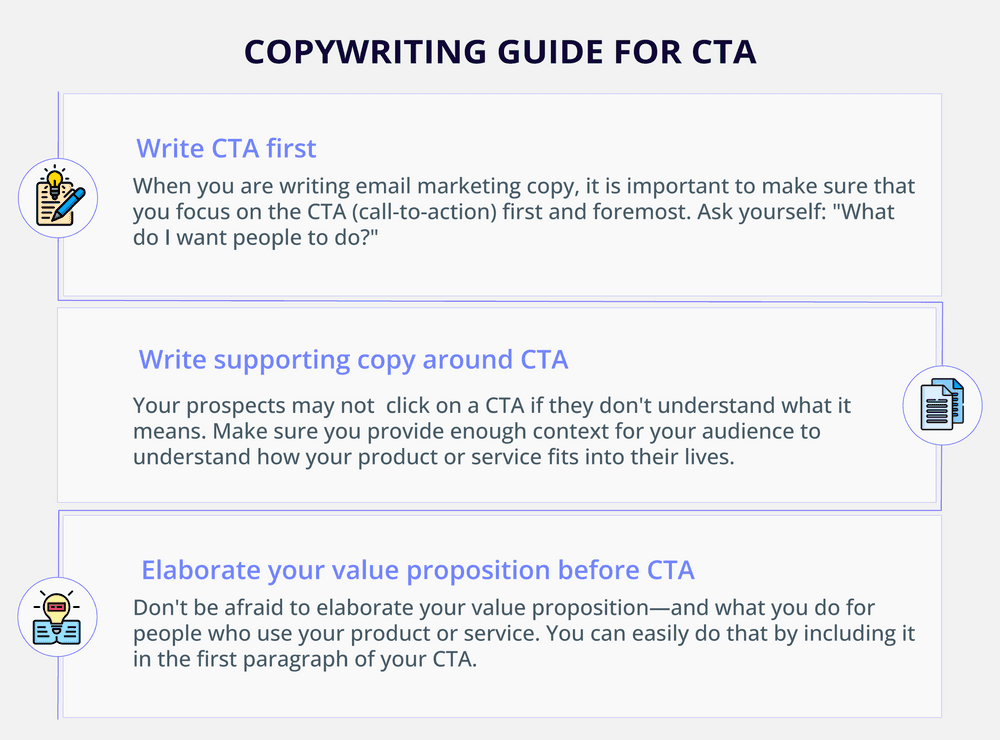Copywriting guide for CTA